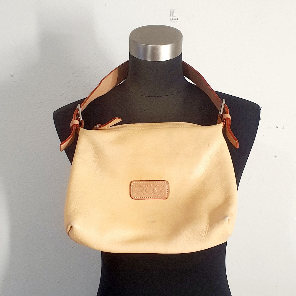 Dooney & Bourke Tan Leather Mini Purse